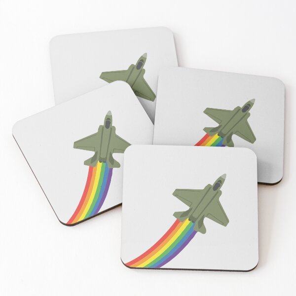Item preview, Fighter Jet Rainbow designed and sold by Gkinoki.