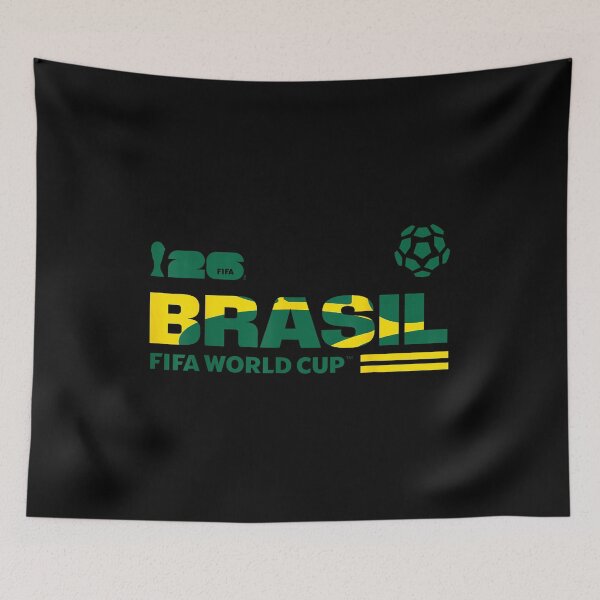 Item preview, Brasil World Cup 26 National Soccer Team Fan designed and sold by WoodrowCaldwell.