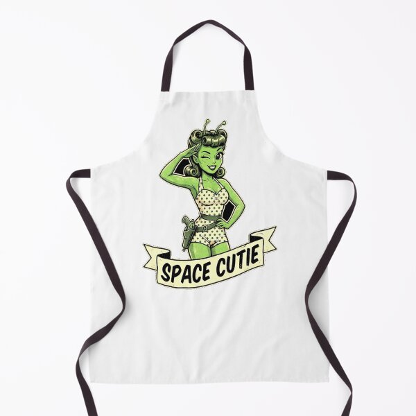 Item preview, Cute vintage pin up alien designed and sold by PalmRock.