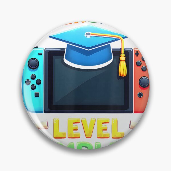 Item preview, Kindergarten Level Complete Graduation Class 2026 Gamer Boys T-Shirt designed and sold by gidget-gadget.
