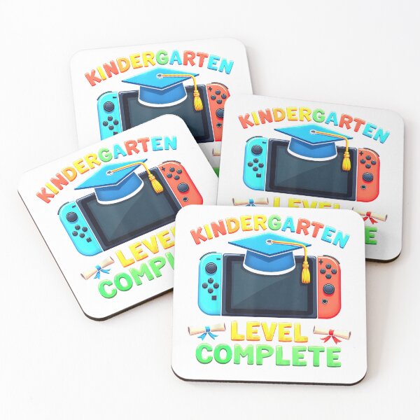 Item preview, Kindergarten Level Complete Graduation Class 2026 Gamer Boys T-Shirt designed and sold by gidget-gadget.