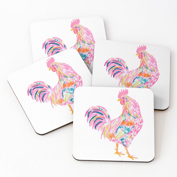 Item preview, Preppy Rooster | Cute Colorful Cockerel Farmhouse Aesthetic Design designed and sold by ThePreppyArtist.