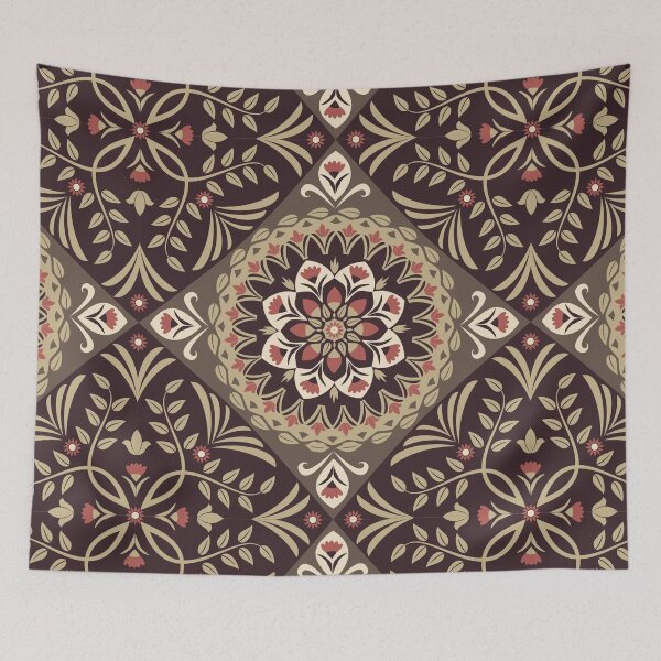 Item preview, Brown Tile designed and sold by The Painted Lamb.
