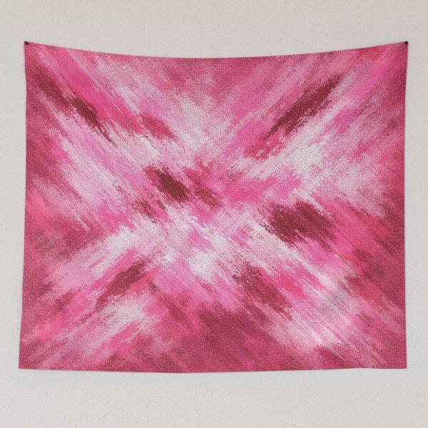 Item preview, Modern Abstract Pastel Pink and White Burst designed and sold by Giovanna2026.