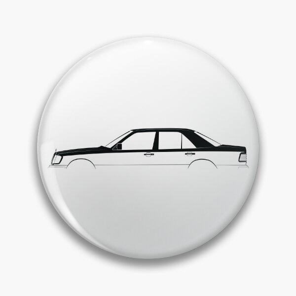 Item preview, 500 E (W124) (Black) designed and sold by Car Silhouettes.