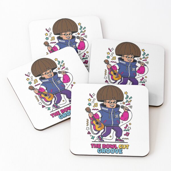 Item preview, Retro Bowl Cut Groove Indie Rock designed and sold by Tel A Pet.