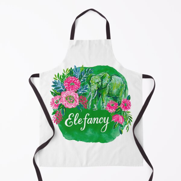 Item preview, Elefancy | Cute Floral Elephant Preppy Aesthetic Design designed and sold by ThePreppyArtist.