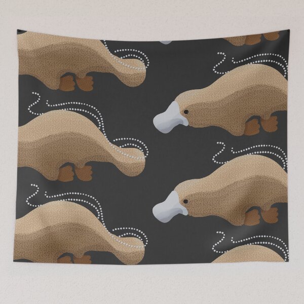 Item preview, Cute Swimming Platypus Kawaii Australian Wildlife designed and sold by Karin Taylor.