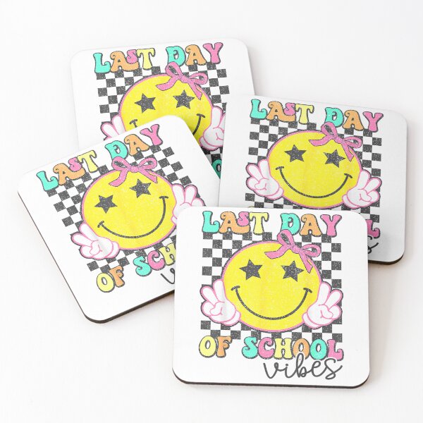 Item preview, Last Day of School Vibes Retro Groovy Graduation Girls T-Shirt designed and sold by gidget-gadget.