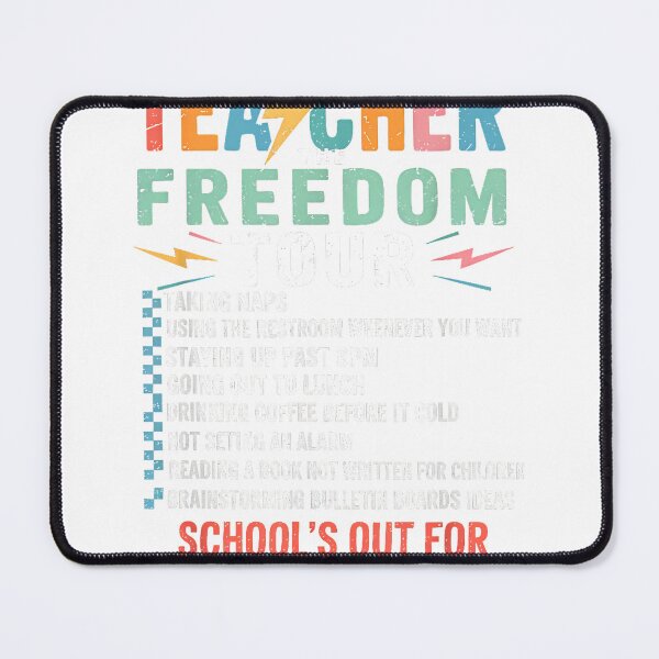 Item preview, Last Day of School Teacher Summer Tour Funny End of School T-Shirt designed and sold by KTY-NUSS.
