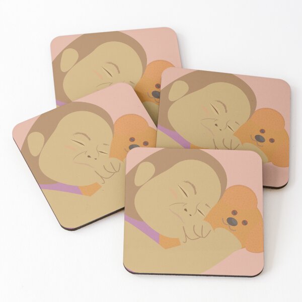 Item preview, Girl Hugging Bear designed and sold by ROSE ANN BANILAR.