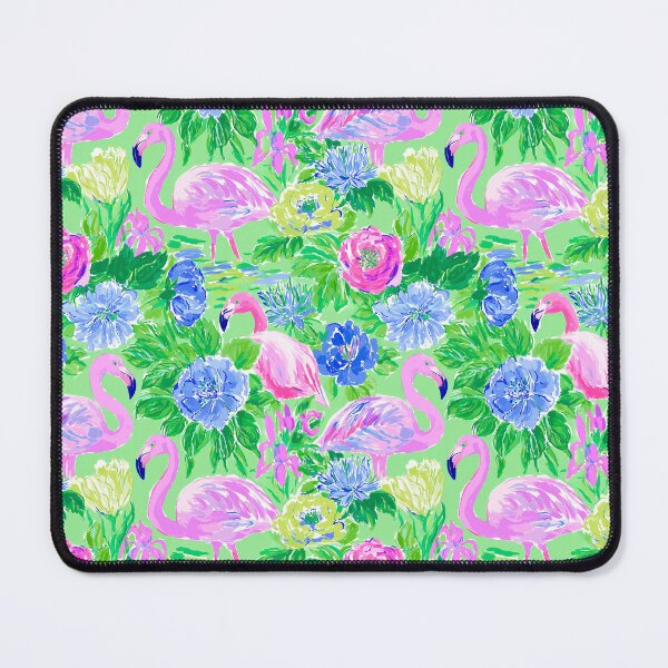 Item preview, Colorful Preppy Flamingo Pattern | Tropical Summer Aesthetic Design designed and sold by ThePreppyArtist.