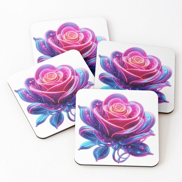 Item preview, Neon Rose Design designed and sold by Heavens Blueprint & Designs.