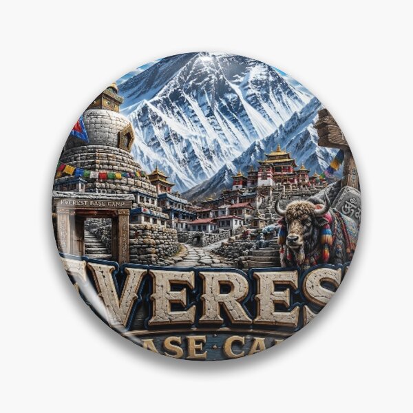 Item preview, EVEREST BASE CAMP designed and sold by likbatonboot.