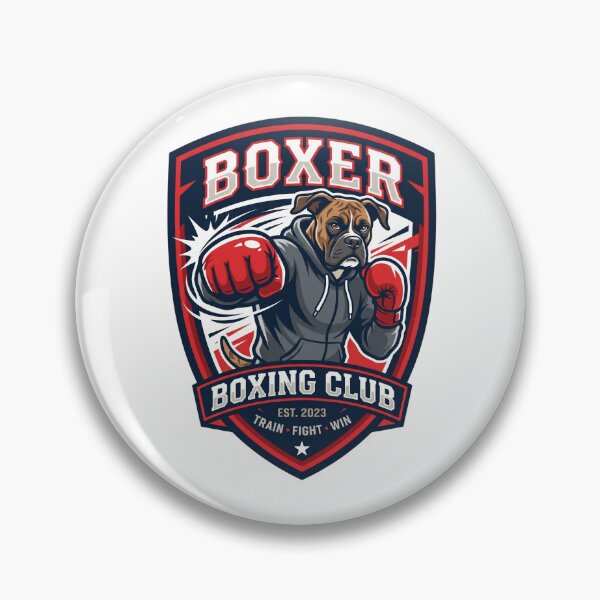 Item preview, Athletic Boxer Dog Boxing Gloves Fitness Gym designed and sold by PictoVibe.