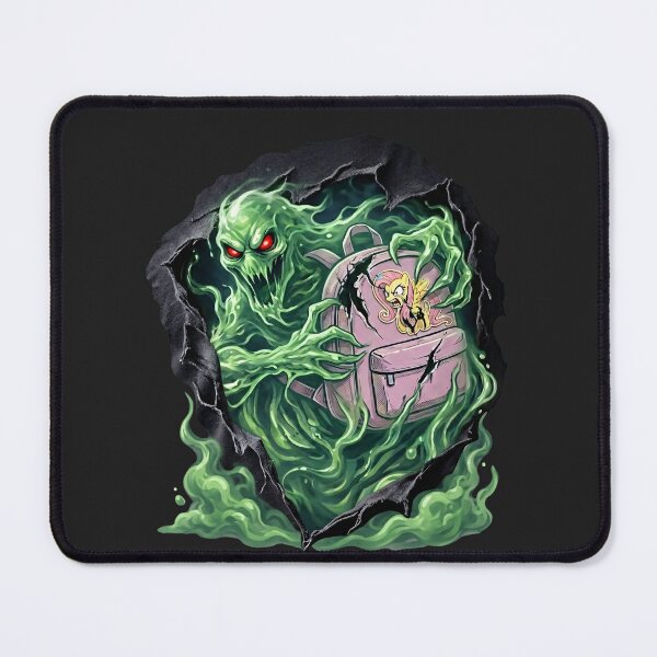 Item preview, Monster Under the Bed: Nightmare Ectoplasm vs. Pink Pony Backpack designed and sold by MCVersa2026.