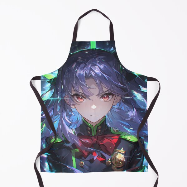 Item preview, Hiiragi Shinoa Seraph Of The End Neon Glow Uniform Serious designed and sold by SuperTeamCanada.