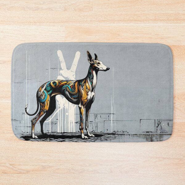 Item preview, GALOGO - Street Variations - Galgo Stencil_No4 designed and sold by GALOGO – Art for Sighthounds & Animal Welfare.