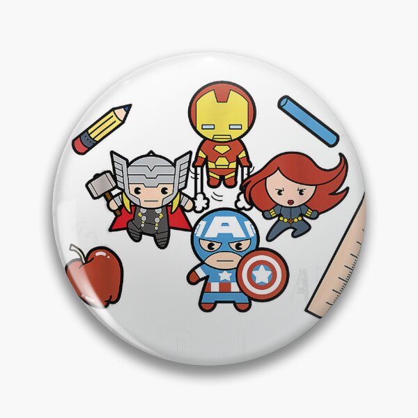 Item preview, Marvel Avengers Classic I Teach Super Heroes Graphic T-Shirt designed and sold by SavsMerch.