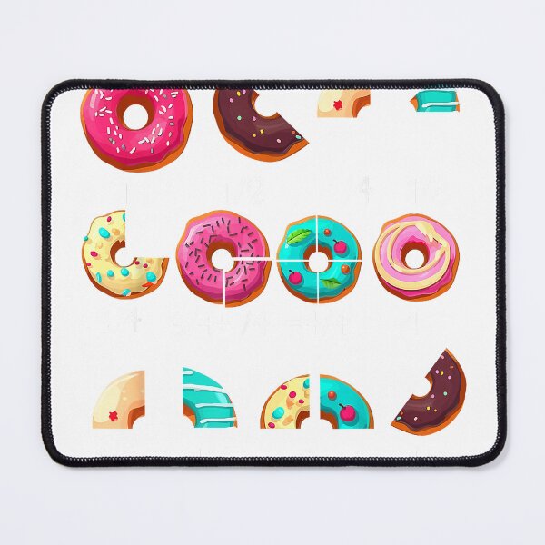 Item preview, Math Donut Fraction Back to School Teacher Gifts Tee T-Shirt designed and sold by Badriiiii.