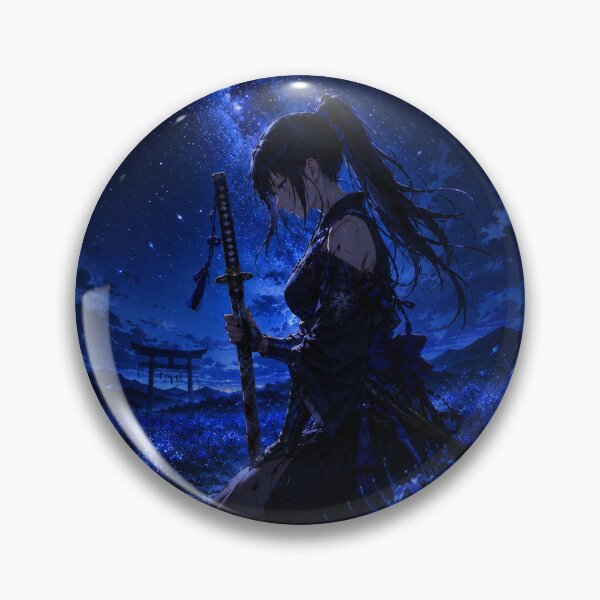 Item preview, Dark Anime Fantasy Warrior designed and sold by Chromaluxe.