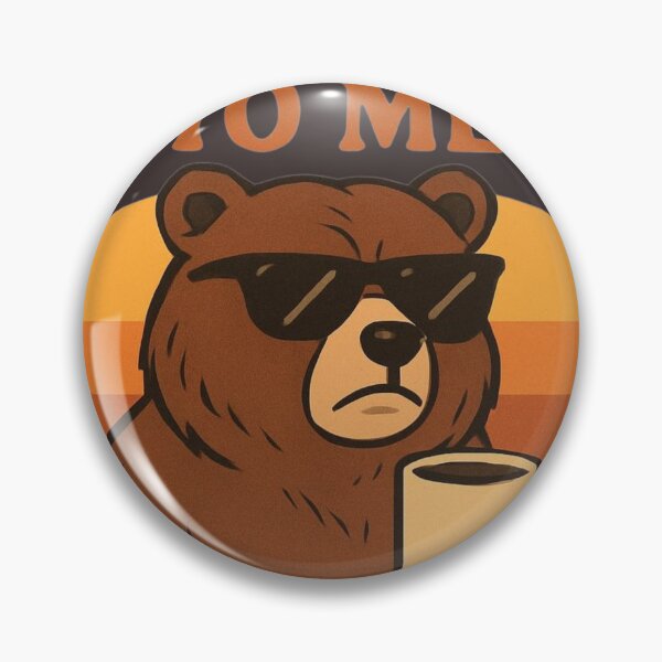Item preview, Don't Talk To Me Before My Coffee Funny Grumpy Bear designed and sold by Essi80.