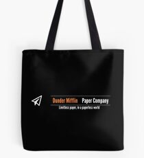 Dunder Mifflin Company Logo Tote Bag