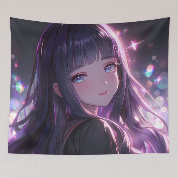Item preview, Tomoyo Daidouji Cardcaptor Sakura Night City Sparkle Lights Dreamy Mood designed and sold by SuperTeamCanada.