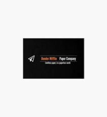 Dunder Mifflin Company Logo Art Board