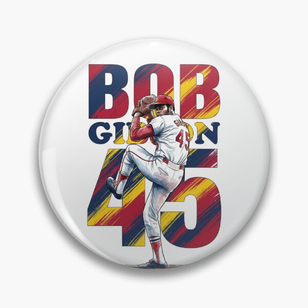 Item preview, Retro Bob Gibson 45 - St. Louis Baseball Legend designed and sold by Thogan0416.