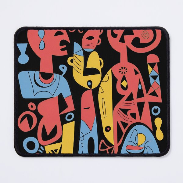 Item preview, Abstract Figures Retro Music Display designed and sold by st-orm-ivan.
