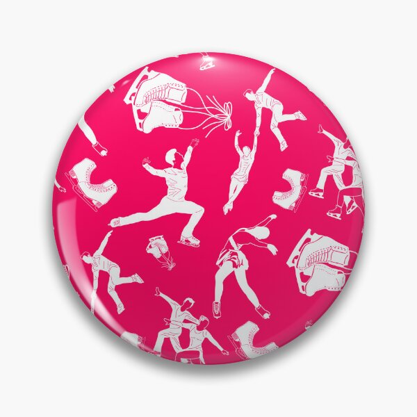 Item preview, Figure Skaters Retro Pop Collection in Vibrant  Watermelon designed and sold by PD-Skating.