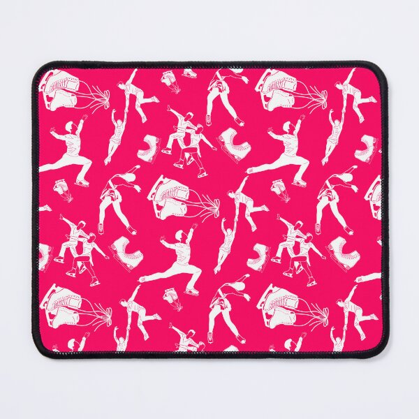 Item preview, Figure Skaters Retro Pop Collection in Vibrant Watermelon designed and sold by Purposely Designed.