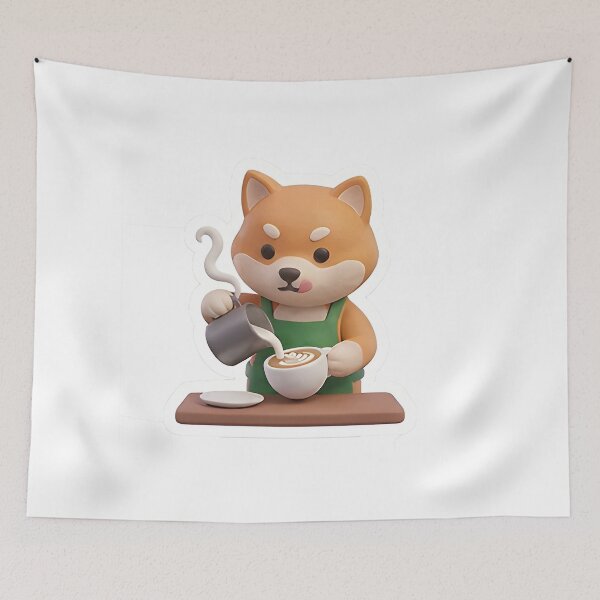 Item preview, coffe doggy designed and sold by stray66udeen.
