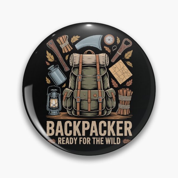 Item preview, Backpacker Ready For The Wild designed and sold by justjason47.