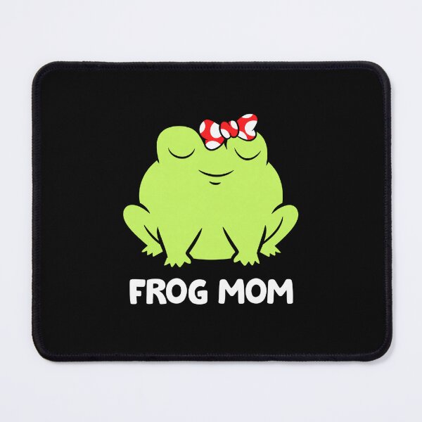 Item preview, Cute Frog Mom Sleeping Frog Lover Minimal Cartoon Design designed and sold by MiALopezArt.