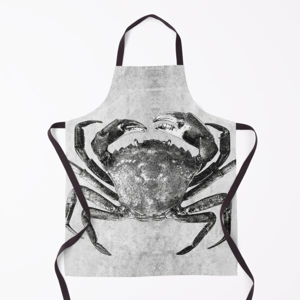 Item preview, European Green Crab Dark Marine Natural History Specimen Art designed and sold by Ghoul Enterprises.