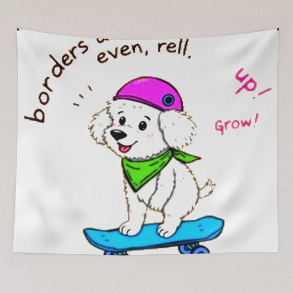Item preview, Cool Skater Dog designed and sold by mahlawi23.