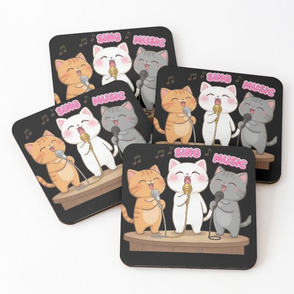 Item preview, Charming Feline Harmony Group Vocal Art designed and sold by st-orm-ivan.