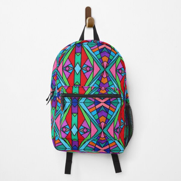 Item preview, Radiant Convergence | Geometric Kaleidoscope in Jewel Tones designed and sold by Singing Life's Chords Studio.
