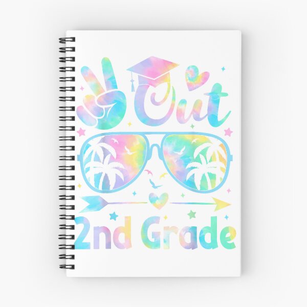 Item preview, Peace Out 2nd Grade Hello Summer Last Day Of Second Grade T-Shirt designed and sold by JJLetterDesigns.