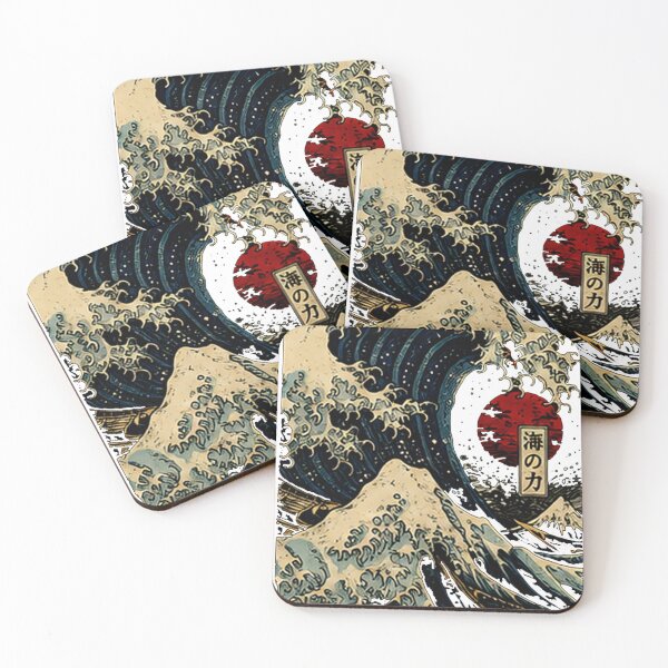 Item preview, japanese wave designed and sold by Mystic & Celestial Art.