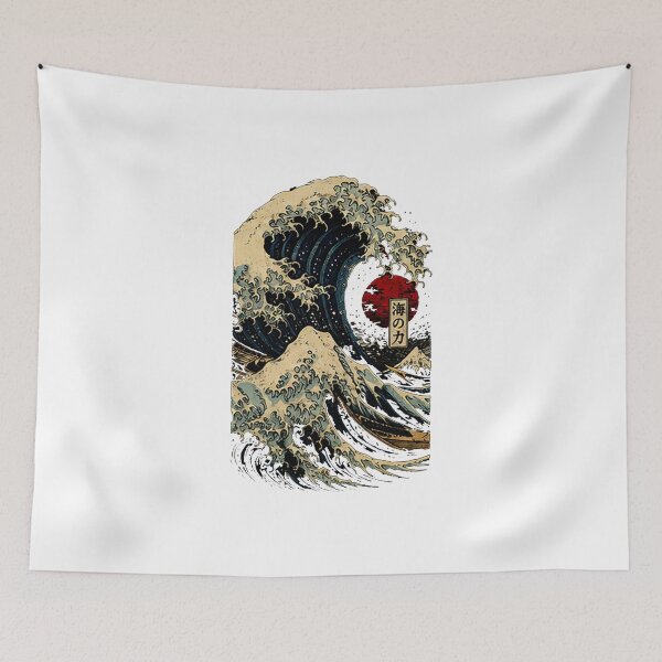 Item preview, japanese wave designed and sold by Mystic & Celestial Art.