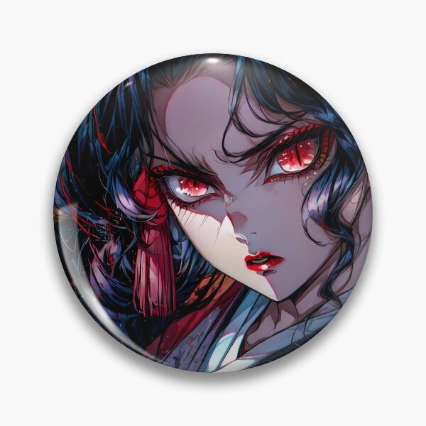 Item preview, Muzan Kibutsuji Demon Slayer Scarlet Night Gaze designed and sold by Spraykart.