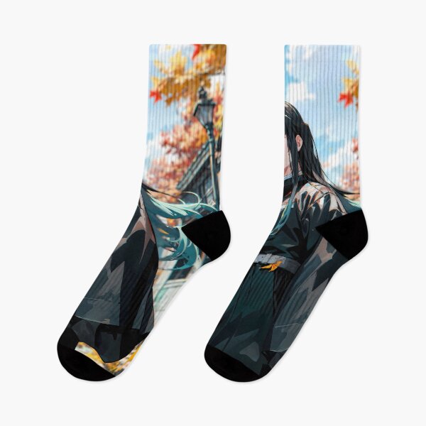 Item preview, Muichiro Tokito Demon Slayer Autumn Street Breeze designed and sold by Spraykart.