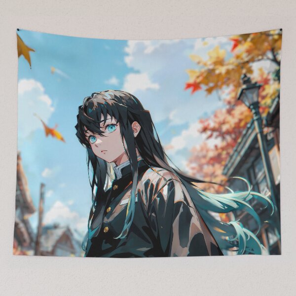 Item preview, Muichiro Tokito Demon Slayer Autumn Street Breeze designed and sold by Spraykart.