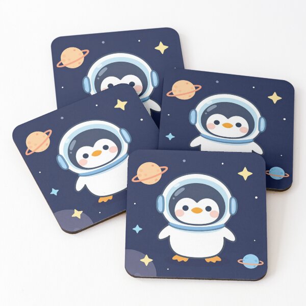 Item preview, Space Penquin designed and sold by bubblyrainbow.