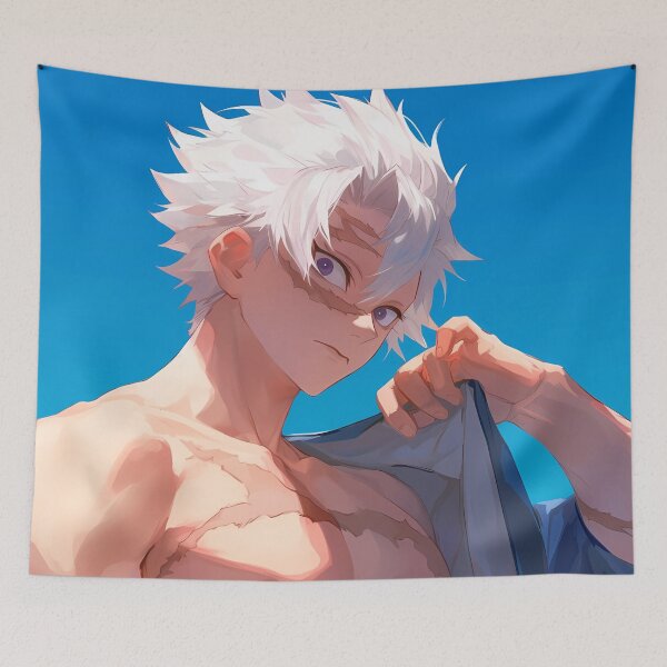 Item preview, Sanemi Shinazugawa Demon Slayer Bold Sky Portrait designed and sold by Spraykart.