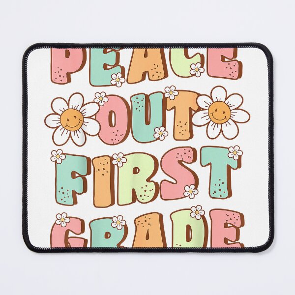 Item preview, Peace Out First Grade Cute Groovy Last Day of 1st Grade T-Shirt designed and sold by SavsMerch.