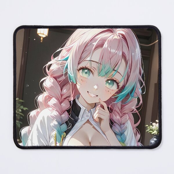 Item preview, Mitsuri Kanroji Demon Slayer Pastel Indoor Daydream designed and sold by Spraykart.